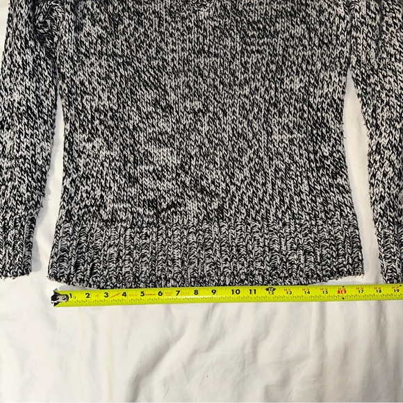 ♥️ Victoria’s Secret Pink V-Neck Knit Sweater Jumper Heather Grey XS - Picture 5 of 9